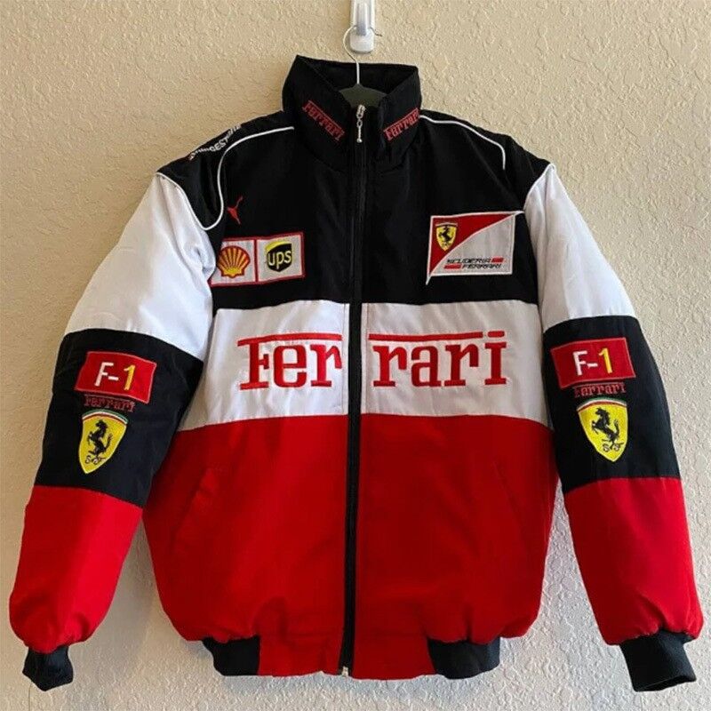 Chaqueta Ferrari Blanco Veloz